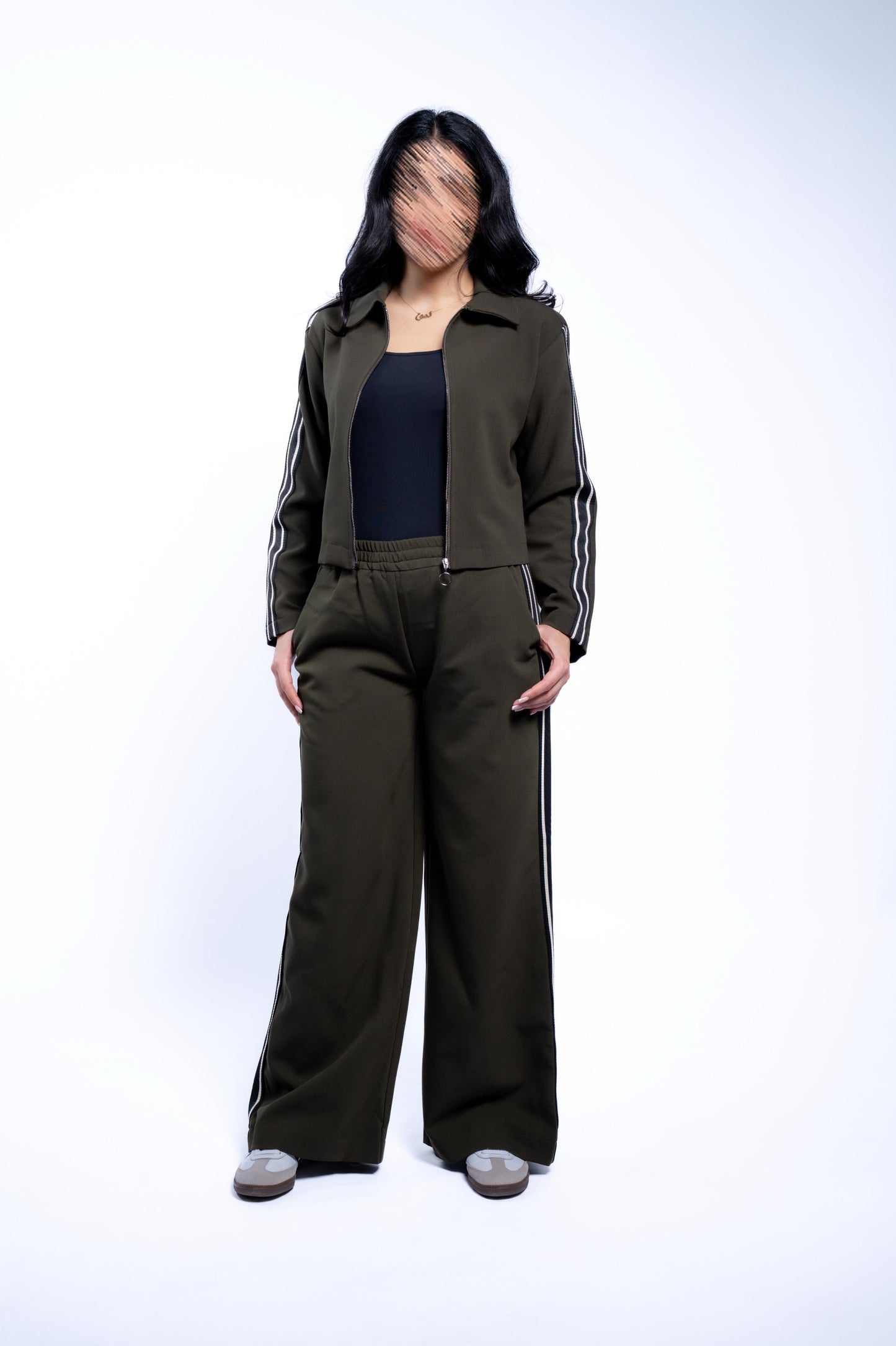 Olive green tracksuit 💚
