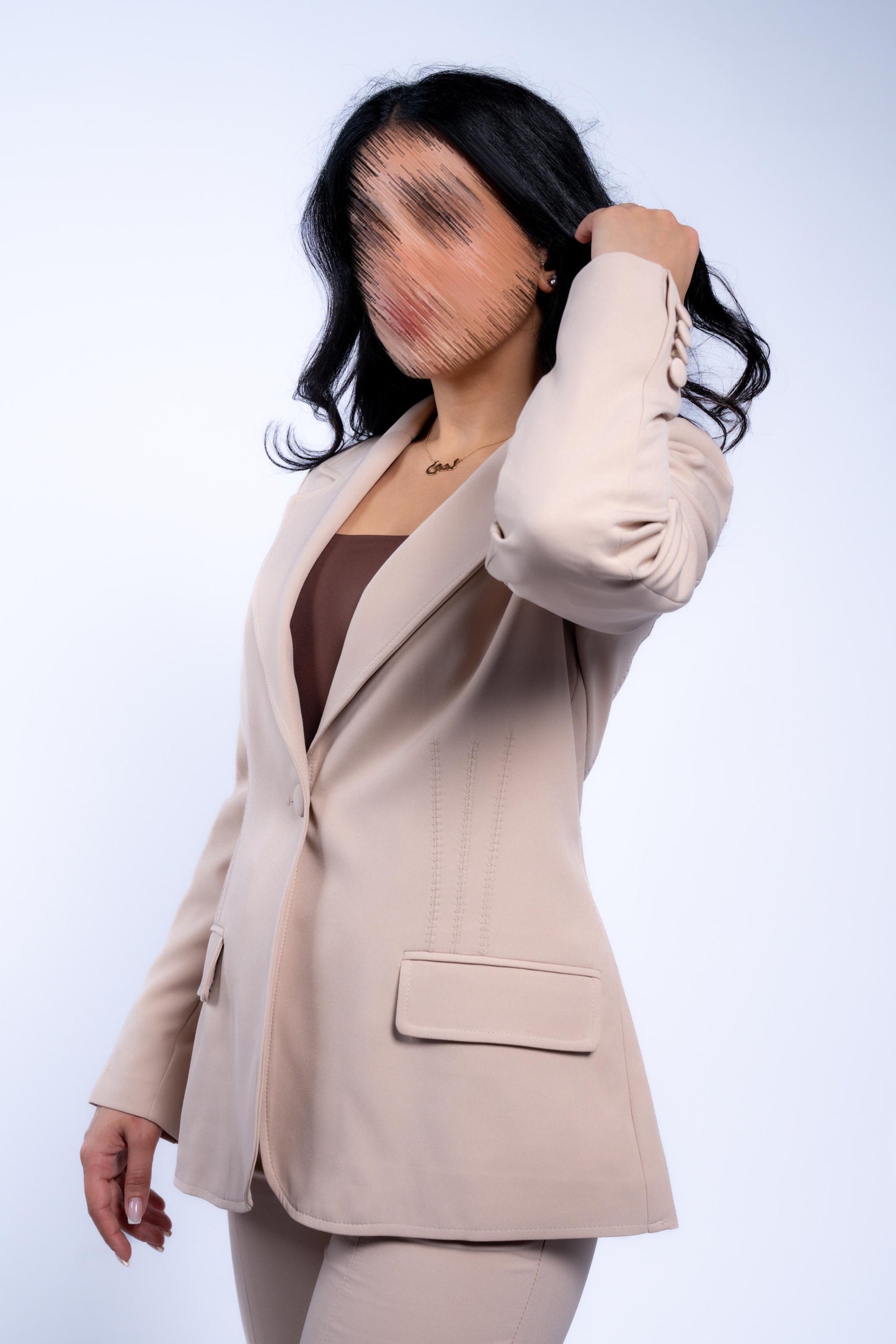 Elegant beige suit🤍
