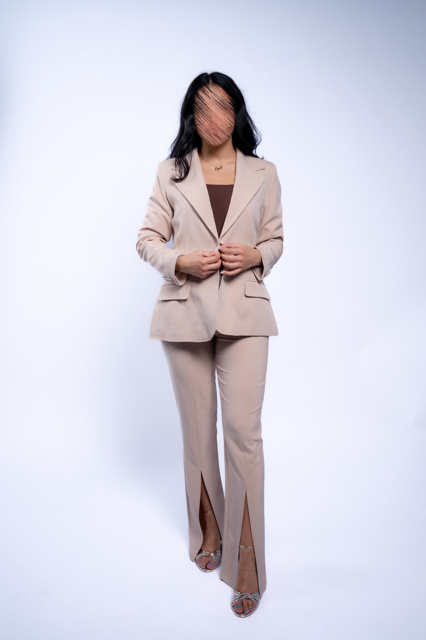 Elegant beige suit🤍